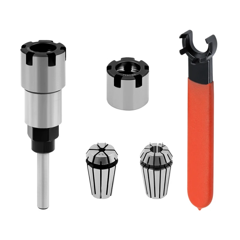 HOT-5Pcs Set Extension Rod Collet UM Type Wrench Nut For CNC Milling Tool Engraving Machine
HOT-5Pcs Set Extension Rod Collet UM Type Wrench Nut For CNC Milling Tool Engraving Machine