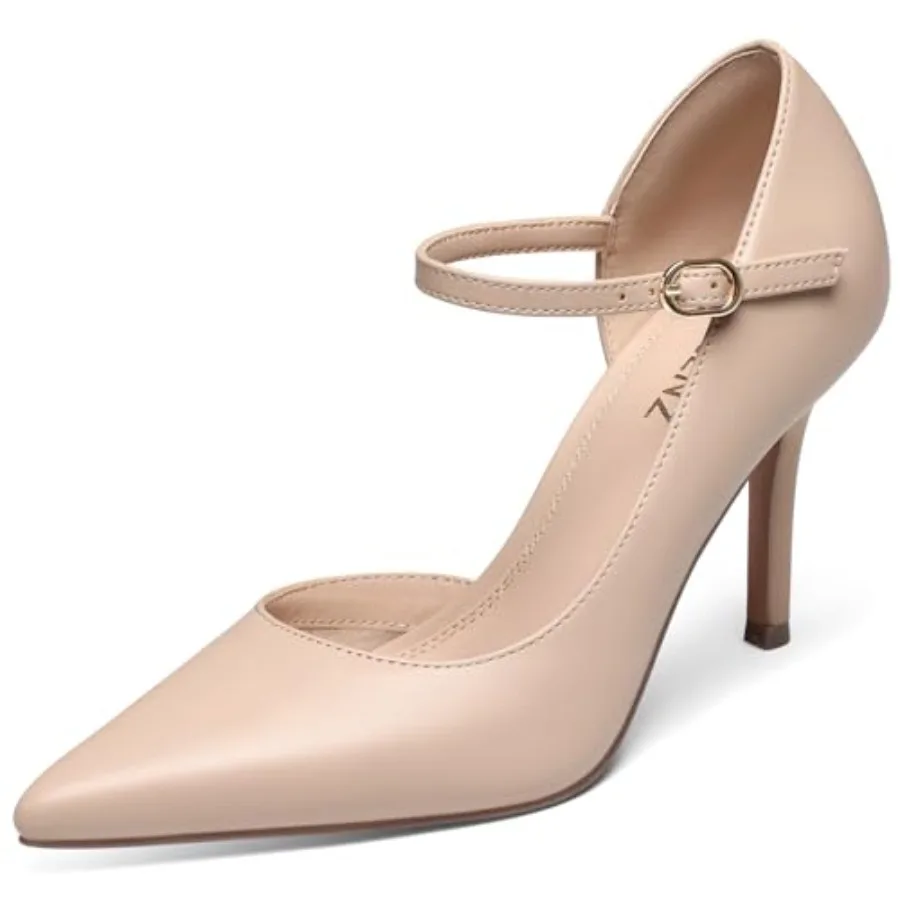 CELLENZ Women High Heels Pumps: Closed Pointed Toe 3.5-Inch Stiletto Heel, Strappy Dress Office Formal Graduation Shoes Sexy Pr
CELLENZ Women High Heels Pumps: Closed Pointed Toe 3.5-Inch Stiletto Heel, Strappy Dress Office Formal Graduation Shoes Sexy Pr
