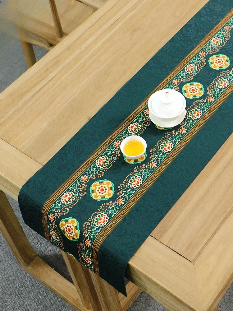 Baoxiang Flower National Style Tea Table Flag Chinese Zen Tea Flag Advanced Waterproof Table Flag Cloth Tea Table Cushion
Baoxiang Flower National Style Tea Table Flag Chinese Zen Tea Flag Advanced Waterproof Table Flag Cloth Tea Table Cushion