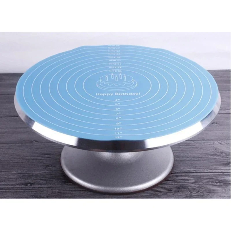 Cake Turntable Pat Silicone Baking Mat For with Size Non-stick High Temperature Resistant Bake Tool Kitchen Gadget
Cake Turntable Pat Silicone Baking Mat For with Size Non-stick High Temperature Resistant Bake Tool Kitchen Gadget
