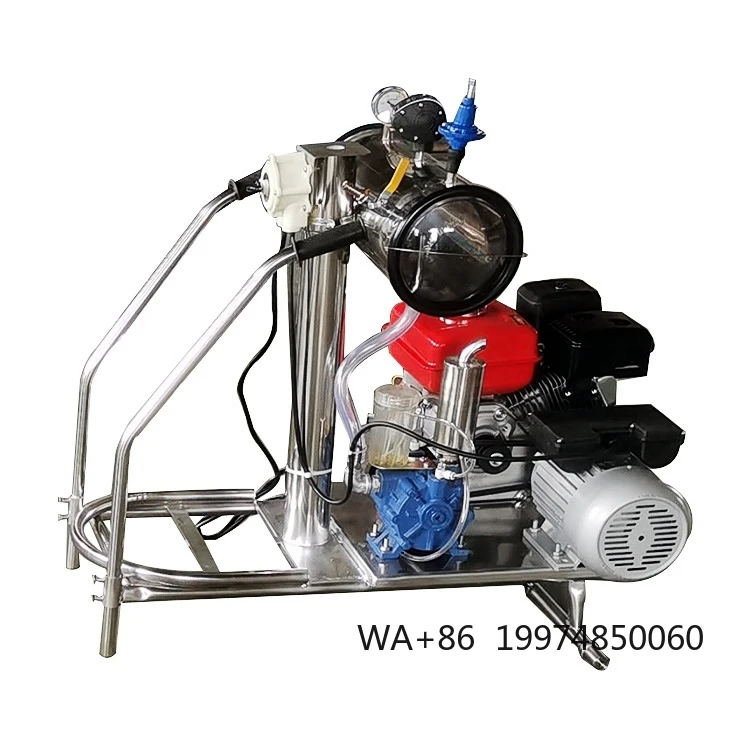 Automatic Gasoline Engine Cow Milking Machine Farm Use Vacuum Pump Cow Milk Sucking Machine
Automatic Gasoline Engine Cow Milking Machine Farm Use Vacuum Pump Cow Milk Sucking Machine