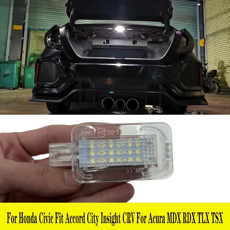 White 18LED Luggage Compartment Interior Light Trunk Lamp For Honda Civic Fit Accord City Insight CRV For Acura MDX RDX TLX TSX
White 18LED Luggage Compartment Interior Light Trunk Lamp For Honda Civic Fit Accord City Insight CRV For Acura MDX RDX TLX TSX