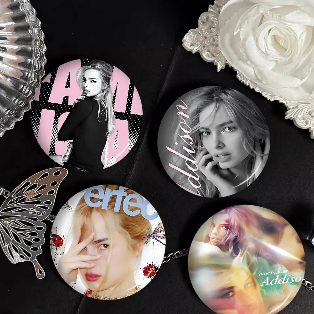 Singer Addison Rae Photo Brooches Creative Round Badge Gifts Pins 32/44/58mm
Singer Addison Rae Photo Brooches Creative Round Badge Gifts Pins 32/44/58mm