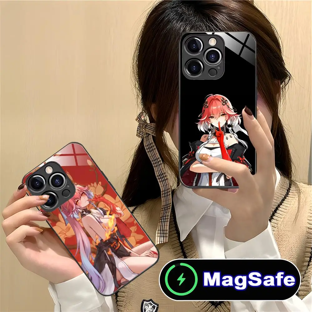 Чехол для телефона Wuthering Waves Changli для iPhone 17, 16, 15, 14, 13, 12, 11 Pro Max Plus Mini MagSafe, стеклянный цветной чехол, роскошный красивый чехол
Чехол для телефона Wuthering Waves Changli для iPhone 17, 16, 15, 14, 13, 12, 11 Pro Max Plus Mini MagSafe, стеклянный цветной чехол, роскошный красивый чехол