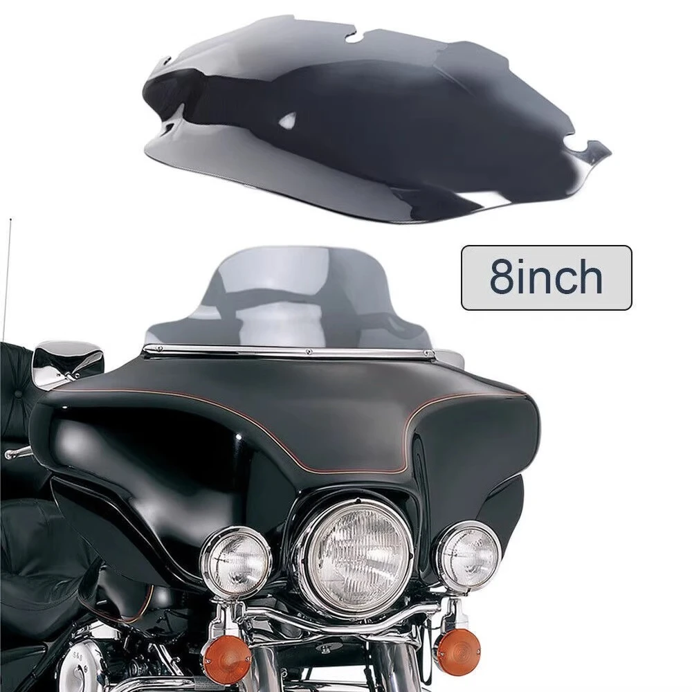 8 inch Motorcycle Windshield Fairing Wind Deflector Windscreen Cover For Harley Electra Street Glide FLHX Touring 1994-2013
8 inch Motorcycle Windshield Fairing Wind Deflector Windscreen Cover For Harley Electra Street Glide FLHX Touring 1994-2013