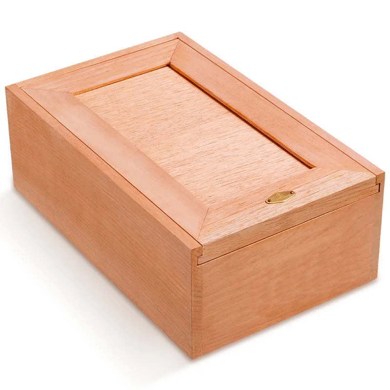 Natural Unpainted and Skinless All Solid Wood Moisture Absorbing and Breathable Cedar Cigar Humidor
Natural Unpainted and Skinless All Solid Wood Moisture Absorbing and Breathable Cedar Cigar Humidor