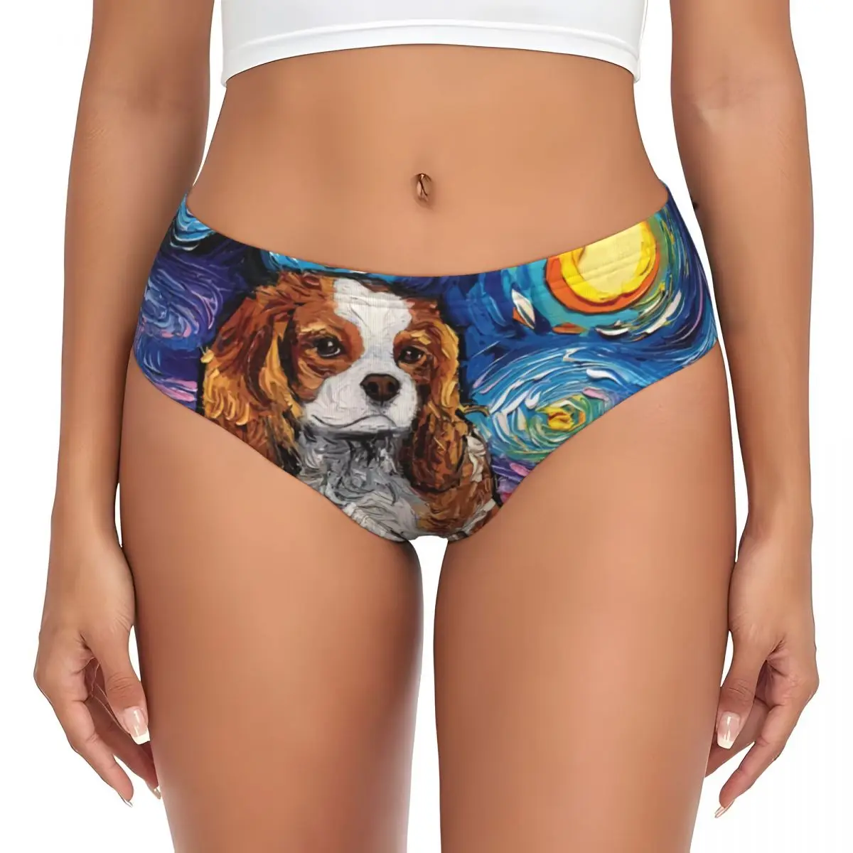 Женские кавалер-кинг-чарльз-спаниель на заказ, портреты для домашних животных, художественные трусики, нижнее белье, женские мягкие трусы для собак, трусы
Женские кавалер-кинг-чарльз-спаниель на заказ, портреты для домашних животных, художественные трусики, нижнее белье, женские мягкие трусы для собак, трусы