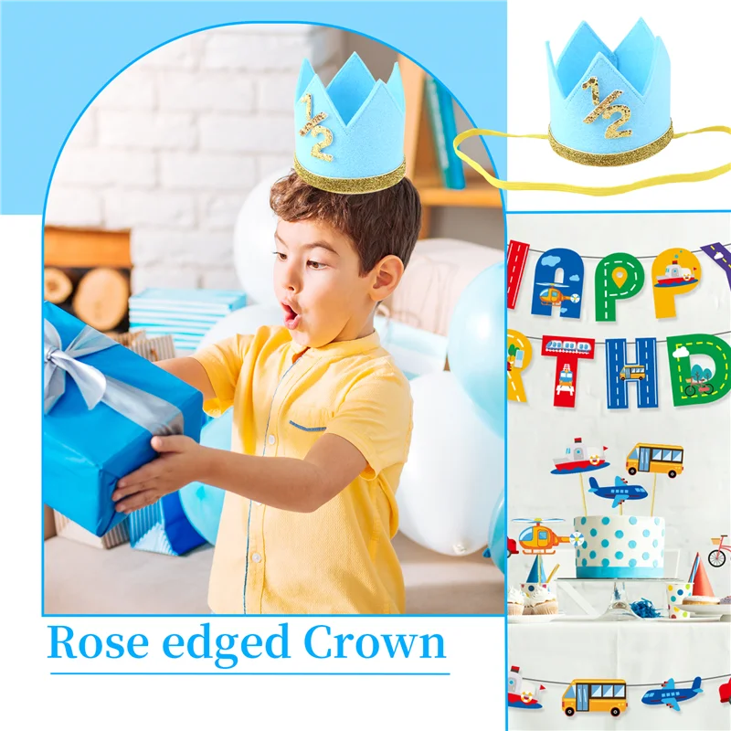 ABJA-Newborn Infant Toddler Baby Girl Boy Half 1/2 First Second Third Birthday Crown Party Cake Smash Headband Hair Accessories
ABJA-Newborn Infant Toddler Baby Girl Boy Half 1/2 First Second Third Birthday Crown Party Cake Smash Headband Hair Accessories