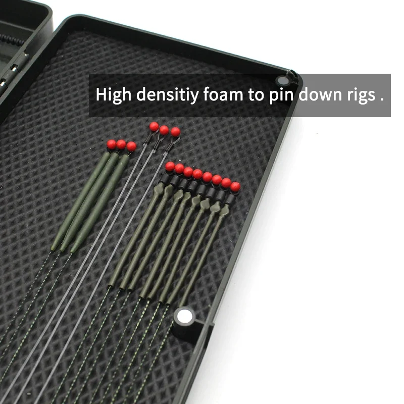 1pc Carp Fishing Tool Rig Box Storage Box Compact Strong Plastic Design Is Hard Wearing For Carp Fishing Accessories Rig Case
1pc Carp Fishing Tool Rig Box Storage Box Compact Strong Plastic Design Is Hard Wearing For Carp Fishing Accessories Rig Case