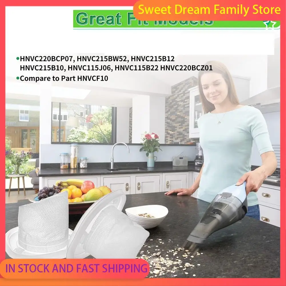 SDFC-HEPA Filter Parts Vacuum Cleaner Accessories Compatible For Black Decker HNVCF10 HNVC220BCZ01
SDFC-HEPA Filter Parts Vacuum Cleaner Accessories Compatible For Black Decker HNVCF10 HNVC220BCZ01