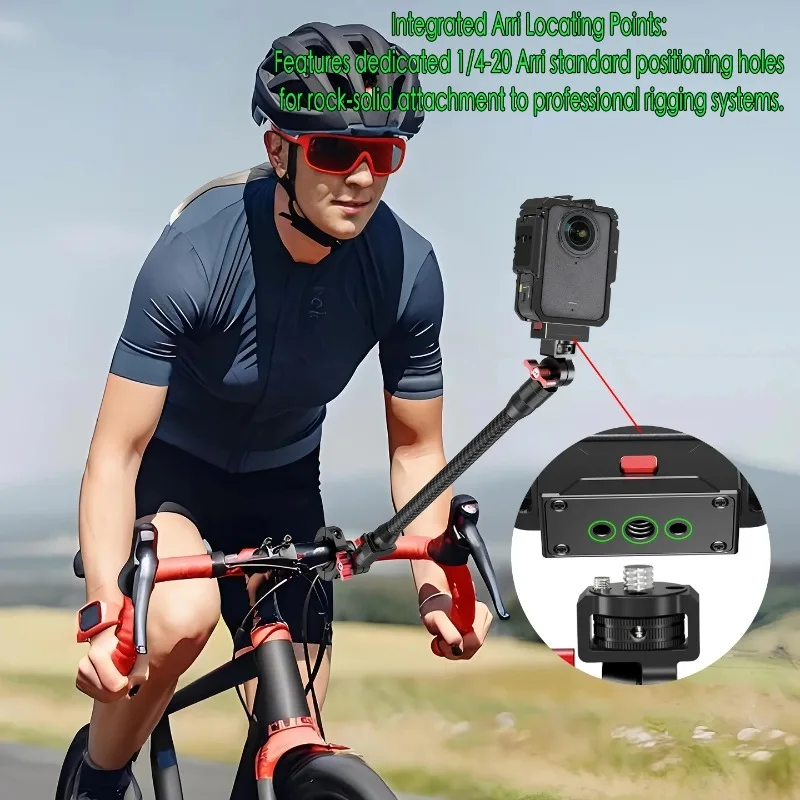 For DJI Osmo 360 Metal Frame Protective Cage Side Button 1/4 Adapter Cold Shoe Mount Magnetic Tripod Action Camera Bracket
For DJI Osmo 360 Metal Frame Protective Cage Side Button 1/4 Adapter Cold Shoe Mount Magnetic Tripod Action Camera Bracket