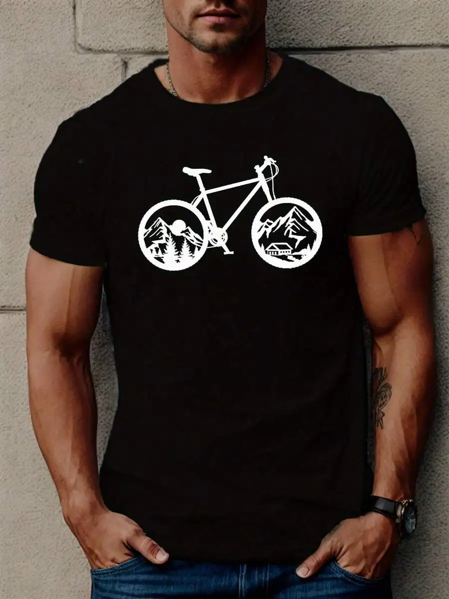 Mens Summer Short Sleeve Cotton Cycling T-Shirt
Mens Summer Short Sleeve Cotton Cycling T-Shirt