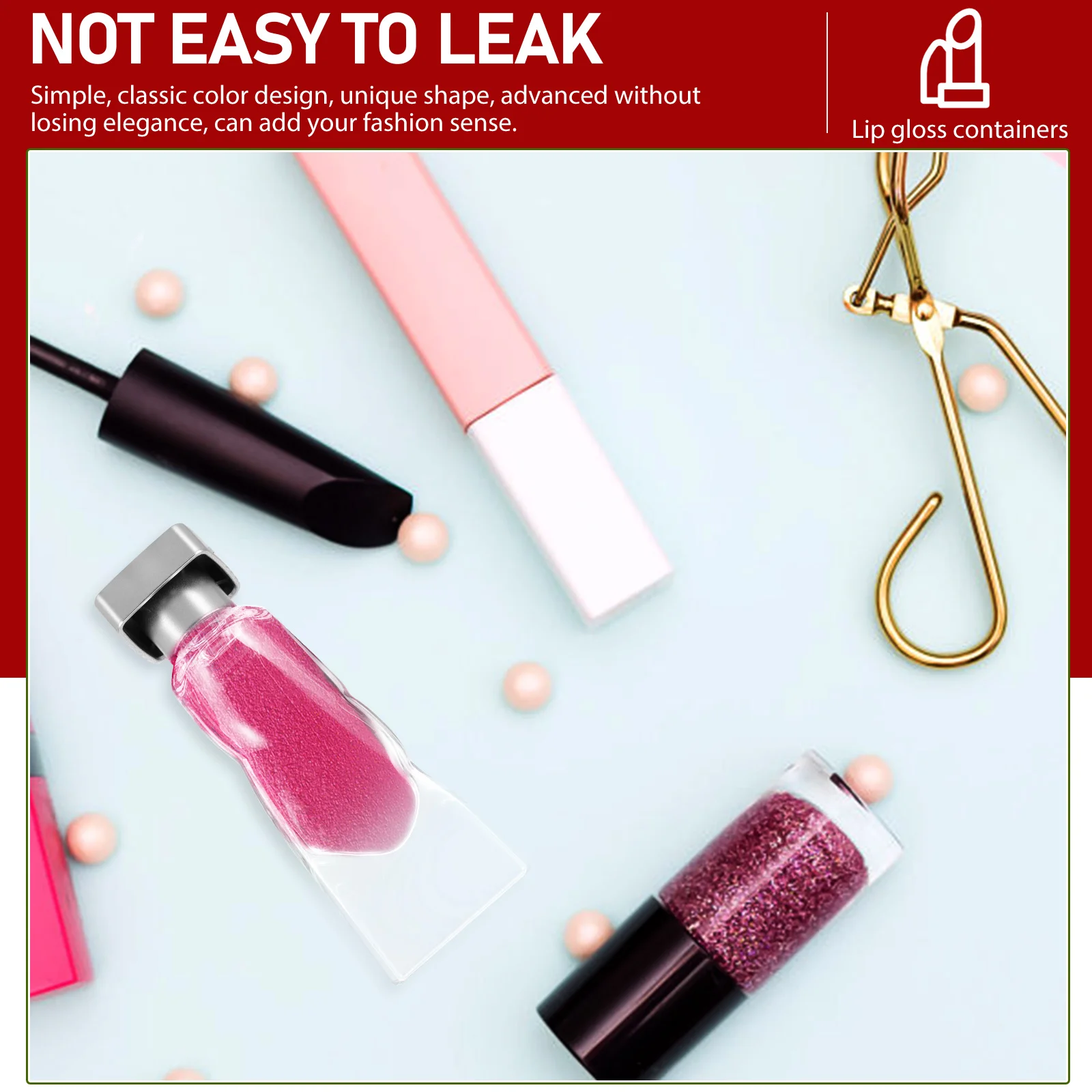 6Pcs Lip Gloss Tubes Plastic Mini Refillable Empty Lip Balm Containers Leakproof Portable Women Tools 
6Pcs Lip Gloss Tubes Plastic Mini Refillable Empty Lip Balm Containers Leakproof Portable Women Tools