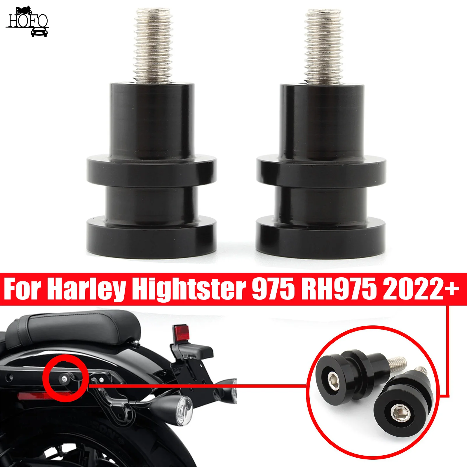 Mounting Bolts Screw Mounting Spool Kits Backrest Detachable Docking Hardware For Harley Hightster 975 RH975 2022+
Mounting Bolts Screw Mounting Spool Kits Backrest Detachable Docking Hardware For Harley Hightster 975 RH975 2022+