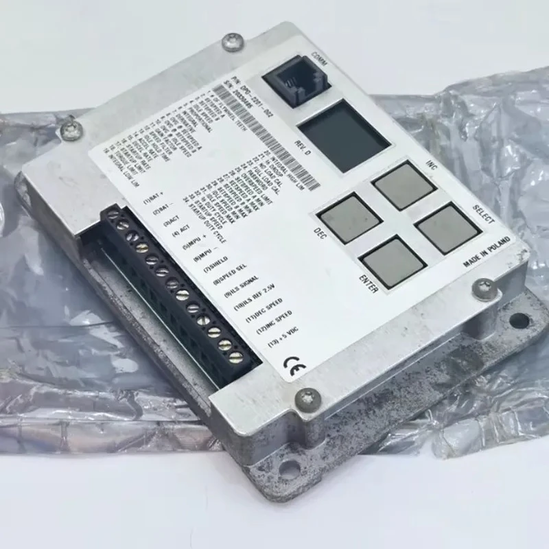 DPG-2201-002 REV.D Governor Onan DIGITAL SPEED CONTROLLER
DPG-2201-002 REV.D Governor Onan DIGITAL SPEED CONTROLLER