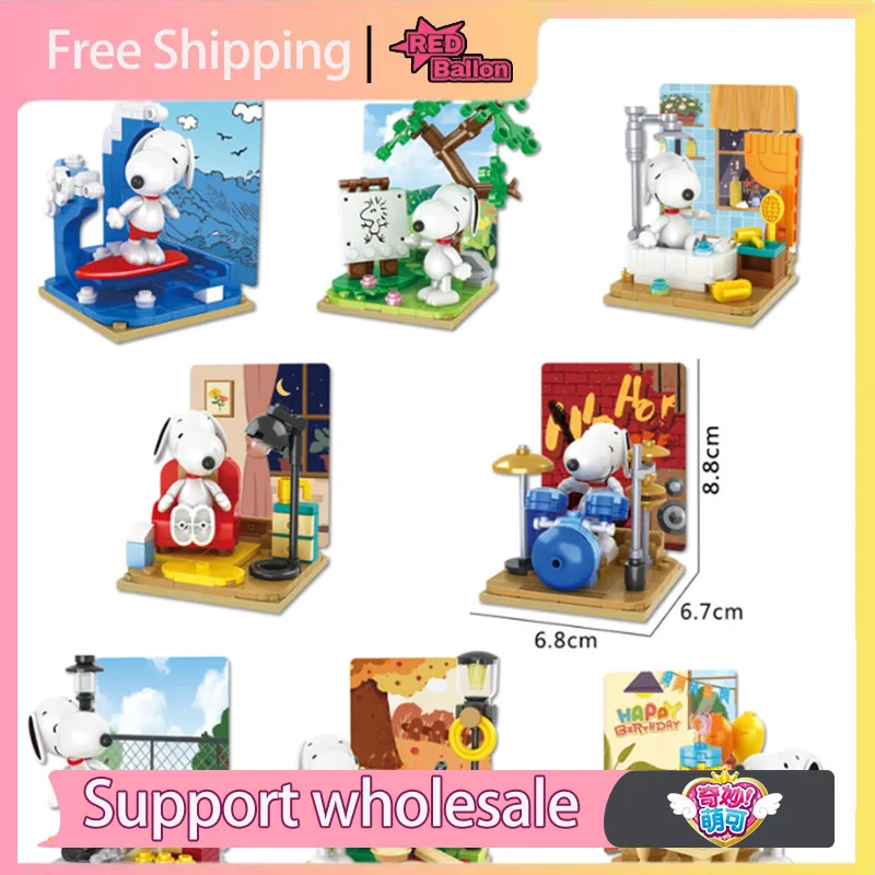Original PEANUTS SNOOPY Blind Box Anime Figures Cute Models Bricks Desktop Decoration Anime Kawaii Dolls Toys Kids Holiday Gifts
Original PEANUTS SNOOPY Blind Box Anime Figures Cute Models Bricks Desktop Decoration Anime Kawaii Dolls Toys Kids Holiday Gifts