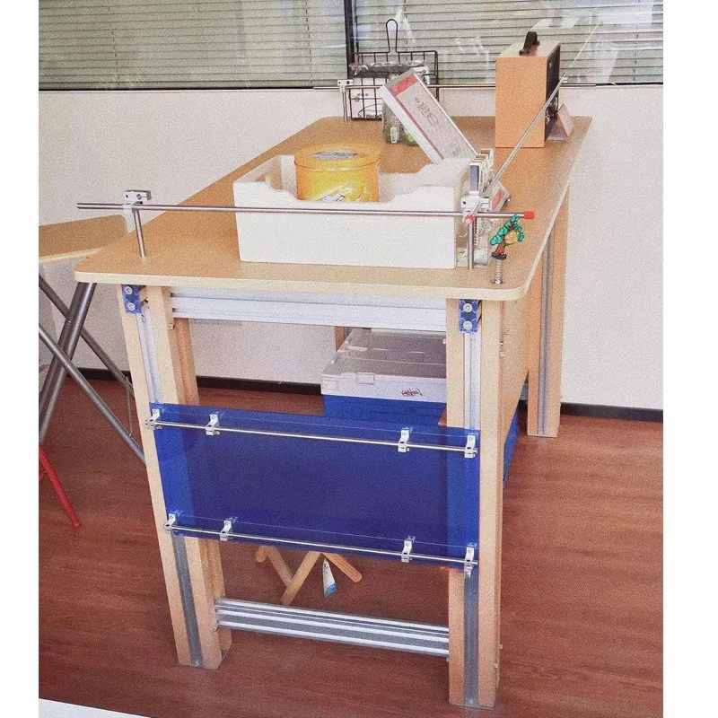 Компьютерный стол Ocean Plate с алюминиевым профилем, простой и современный
Компьютерный стол Ocean Plate с алюминиевым профилем, простой и современный