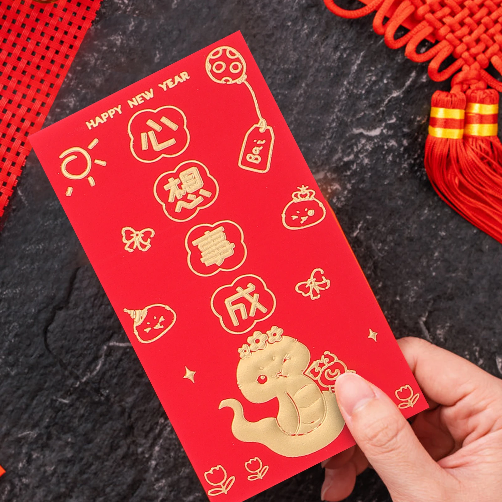 6 шт. NewYearRedPacket LuckyMoney Конверты Прочные материалы ЗмеяYearHongBao Лунный календарь WeddingRedEnvelope
6 шт. NewYearRedPacket LuckyMoney Конверты Прочные материалы ЗмеяYearHongBao Лунный календарь WeddingRedEnvelope