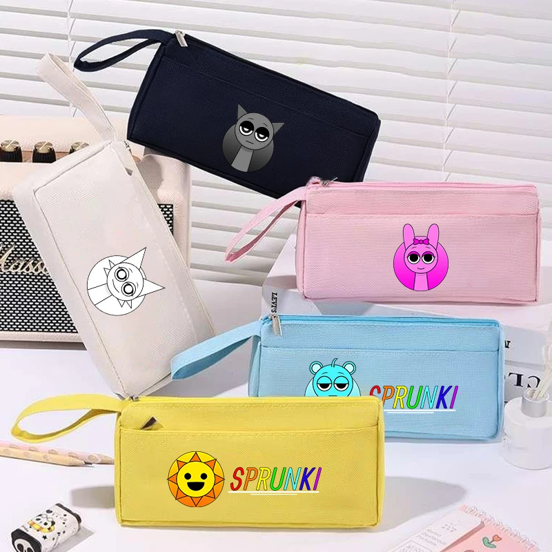 Sprunkis Pencil Case Hot Game Print Student Double Layer Stationery Bag Sky Oren Pinki New School Teens Pen Pouch Study Gift
Sprunkis Pencil Case Hot Game Print Student Double Layer Stationery Bag Sky Oren Pinki New School Teens Pen Pouch Study Gift