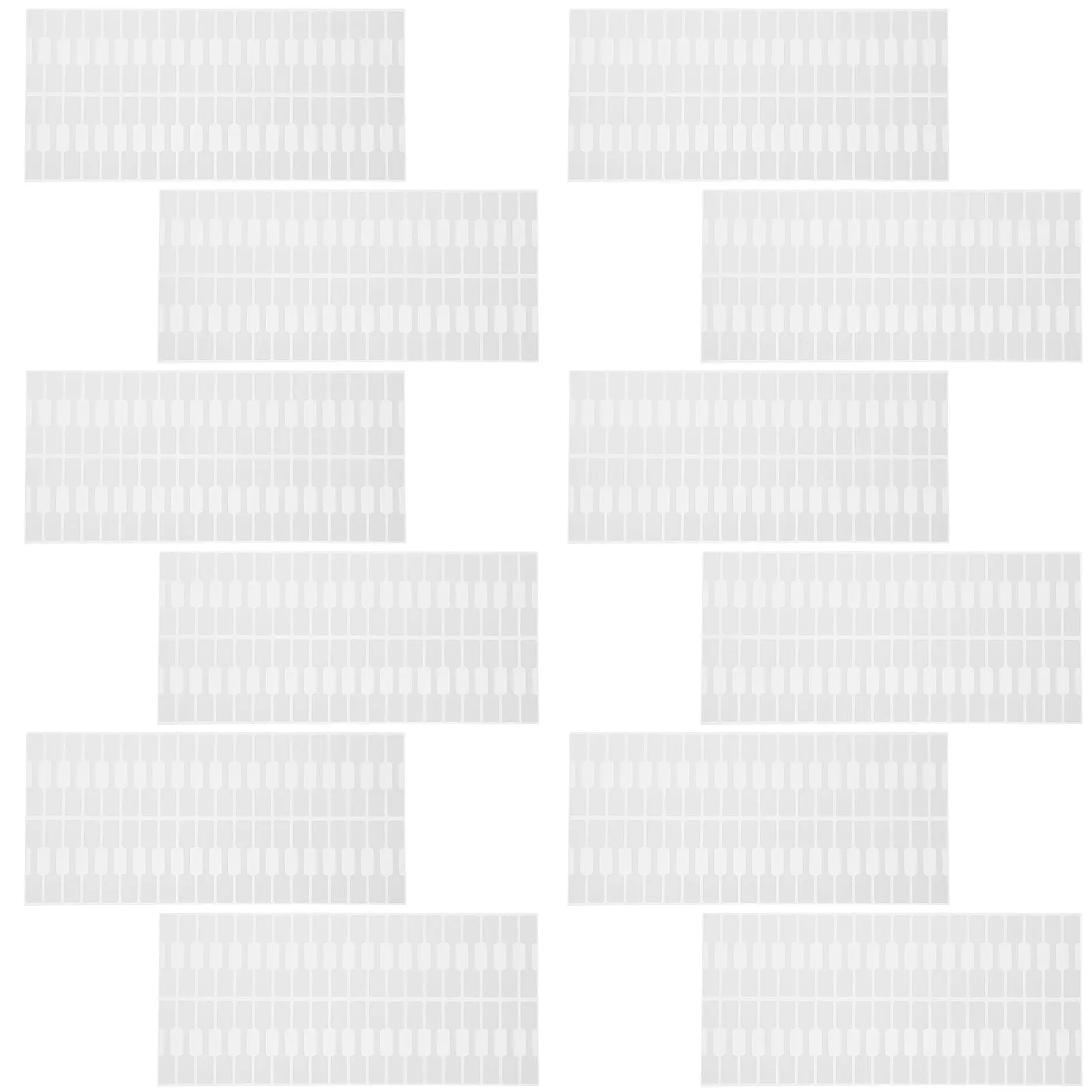 2000Pcs Jewelry Labels Self Adhesive White Blank Rectangle Price Tags for Retail Display Bracelet Ring Necklace Stickers
2000Pcs Jewelry Labels Self Adhesive White Blank Rectangle Price Tags for Retail Display Bracelet Ring Necklace Stickers