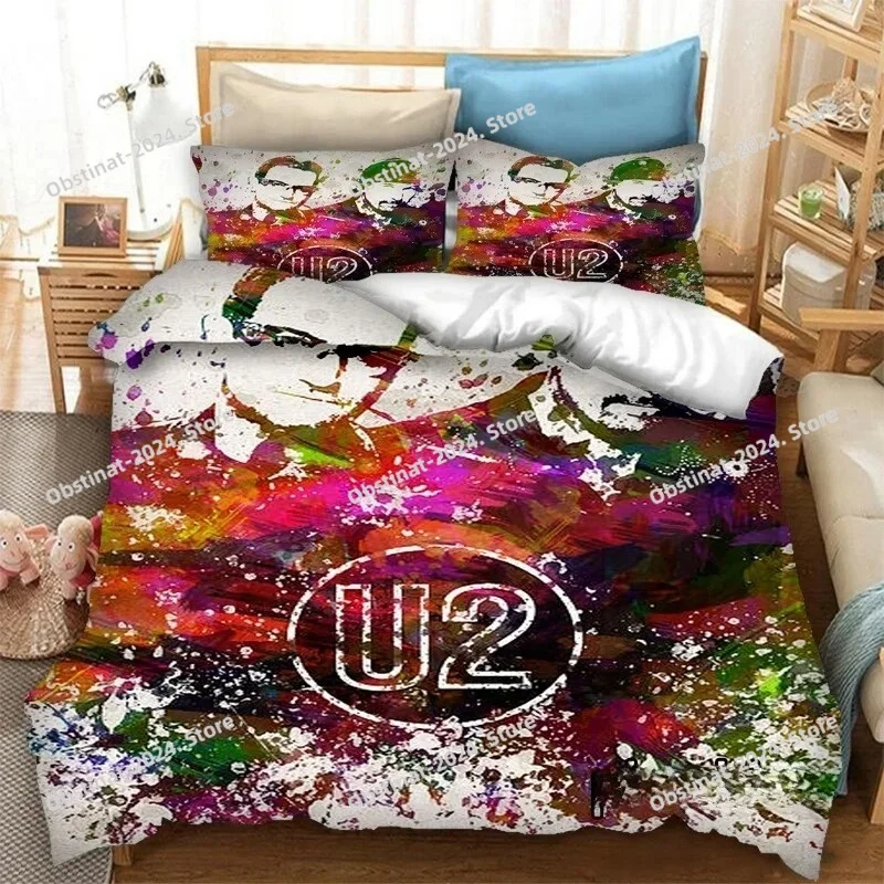 3d Rock music Band U Two Bedding Set Printed Bed Set Duvet Cover Sheet Pillowcase Bed Soft Quilt Cover Full Queen King Size
3d Rock music Band U Two Bedding Set Printed Bed Set Duvet Cover Sheet Pillowcase Bed Soft Quilt Cover Full Queen King Size