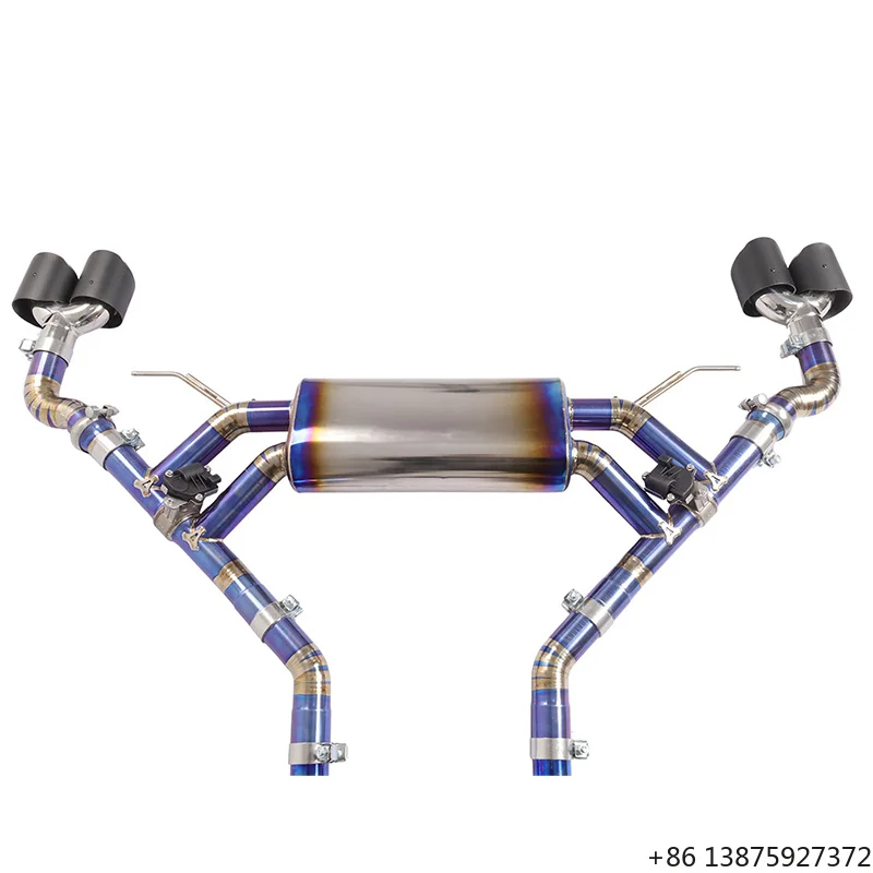 540i Valvetronic Exhaust for X5 X6 3.0T Fast Shipping High Quality Titanium Alloy Muffler Catback
540i Valvetronic Exhaust for X5 X6 3.0T Fast Shipping High Quality Titanium Alloy Muffler Catback