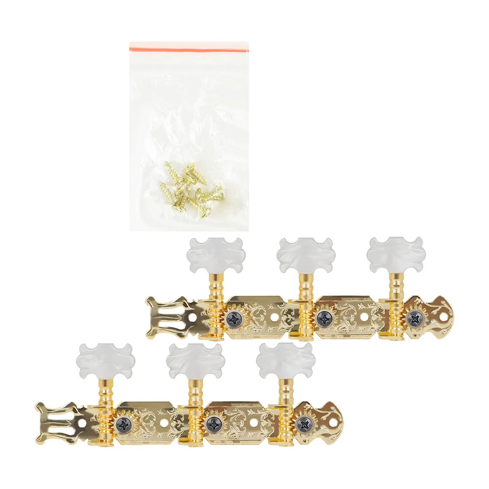 Gold Guitar Knobs ABS Metal Replacement Parts Rotary Tuning Pegs Accessories Durable Long Use Cool Design Easy Operation Music
Gold Guitar Knobs ABS Metal Replacement Parts Rotary Tuning Pegs Accessories Durable Long Use Cool Design Easy Operation Music