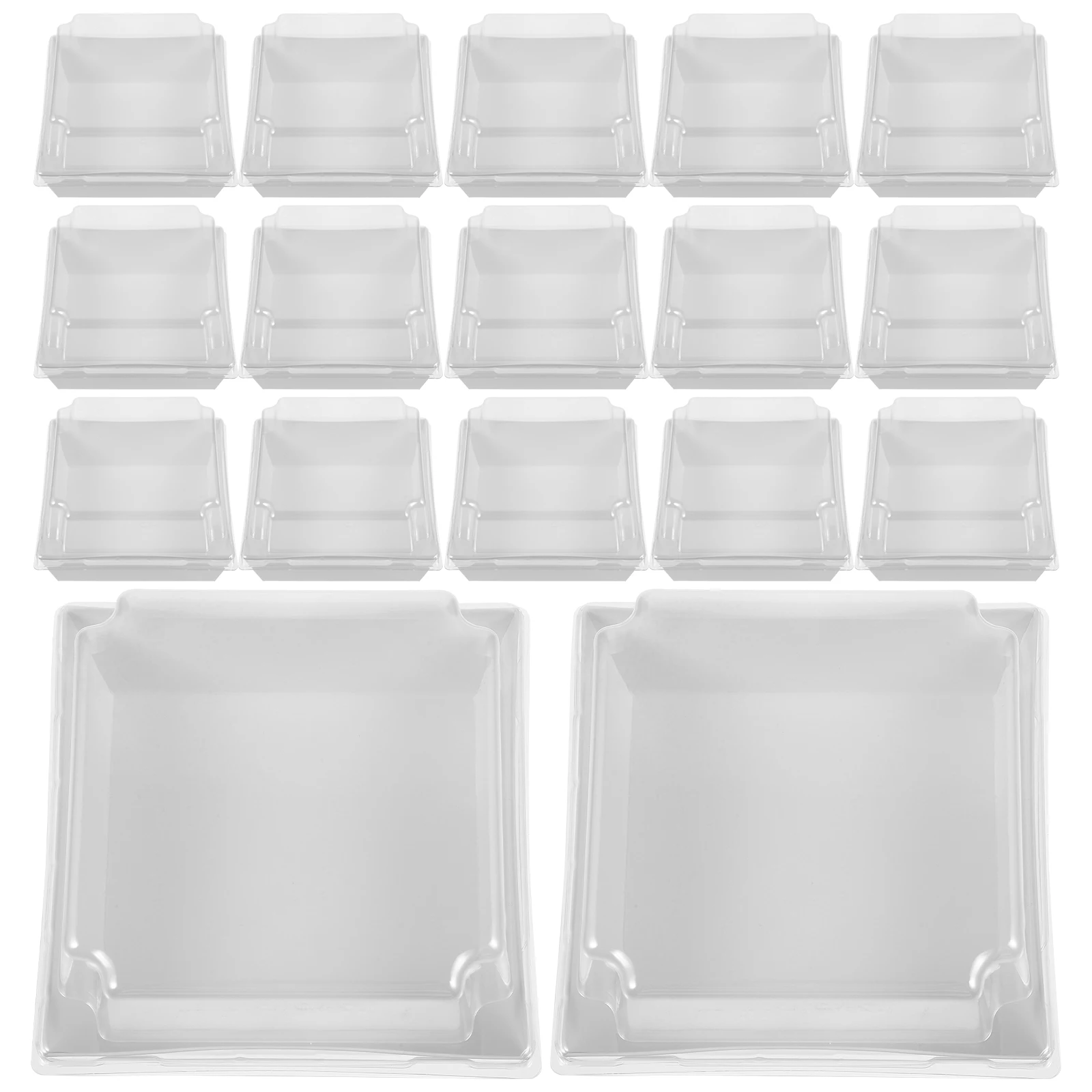 50pcs Disposable Food Containers Square Paper Boxes for Cakes Cookies S wiches 6 Size White One Time Use Storage Solution Bakery
50pcs Disposable Food Containers Square Paper Boxes for Cakes Cookies S wiches 6 Size White One Time Use Storage Solution Bakery