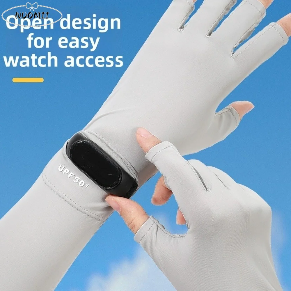 Simple Solid Color Long Sleeve Sun Protection Flip Ice Silk Arm Sleeve Cooling Quick-drying Summer Arm Cover Running
Simple Solid Color Long Sleeve Sun Protection Flip Ice Silk Arm Sleeve Cooling Quick-drying Summer Arm Cover Running
