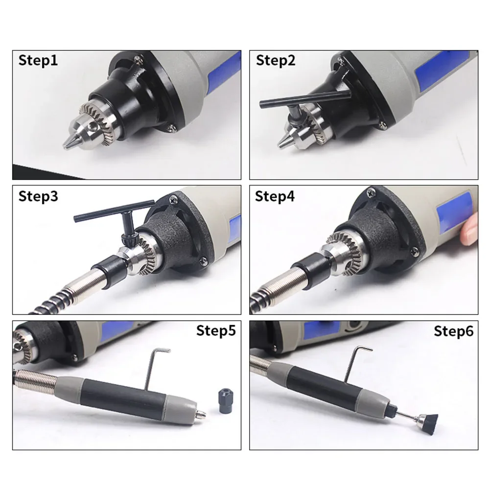 Electric Grinding Flexible Shaft Rotary Tool Chuck Engraving Drill Bit Electric Grinding Flexible Shaft Rotary Tool Drill Bit
Electric Grinding Flexible Shaft Rotary Tool Chuck Engraving Drill Bit Electric Grinding Flexible Shaft Rotary Tool Drill Bit