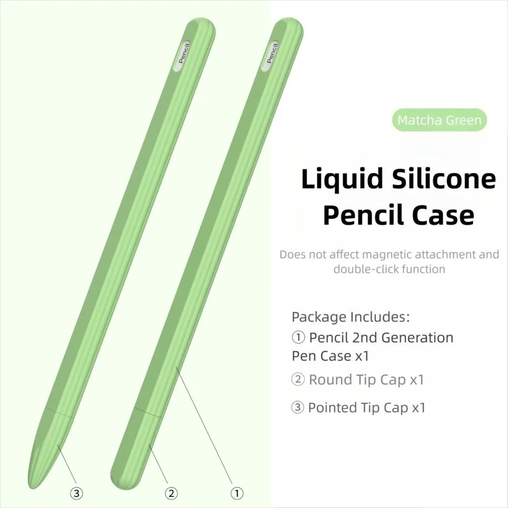 Silicone Tablet Pencil Case Anti Slip Waterproof Touch Screen Pen Cover Ergonomic Colorful Stylus Sleeve for Apple Pencil Pro/2
Silicone Tablet Pencil Case Anti Slip Waterproof Touch Screen Pen Cover Ergonomic Colorful Stylus Sleeve for Apple Pencil Pro/2