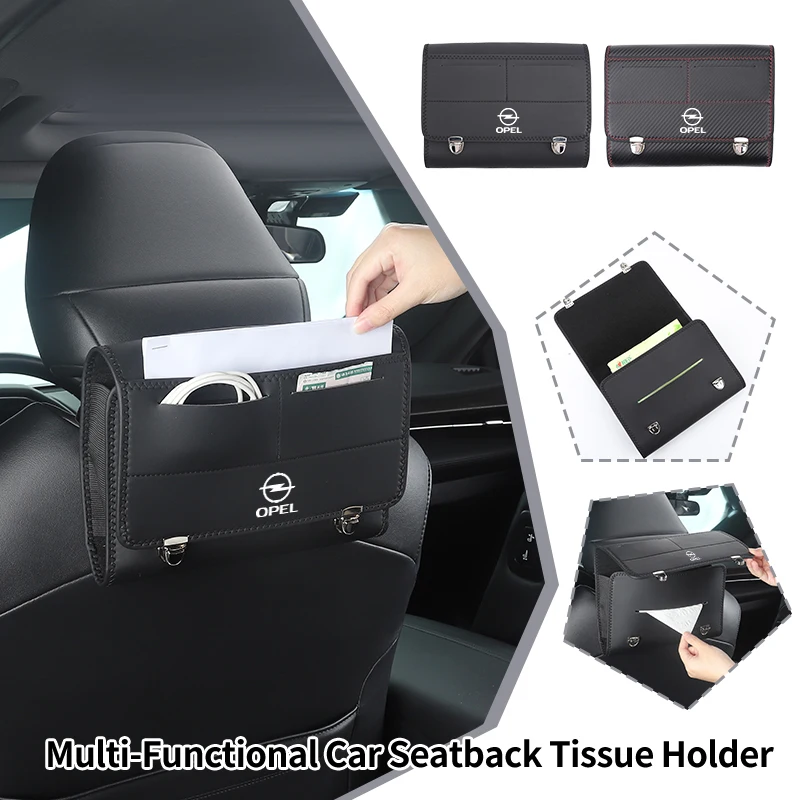 Car Seatback Tissue Bag Napkin Case Paper Towel Holder Accessories For Opel Corsa Astra Insignia Vectra Zafira Meriva Mokka Gran
Car Seatback Tissue Bag Napkin Case Paper Towel Holder Accessories For Opel Corsa Astra Insignia Vectra Zafira Meriva Mokka Gran