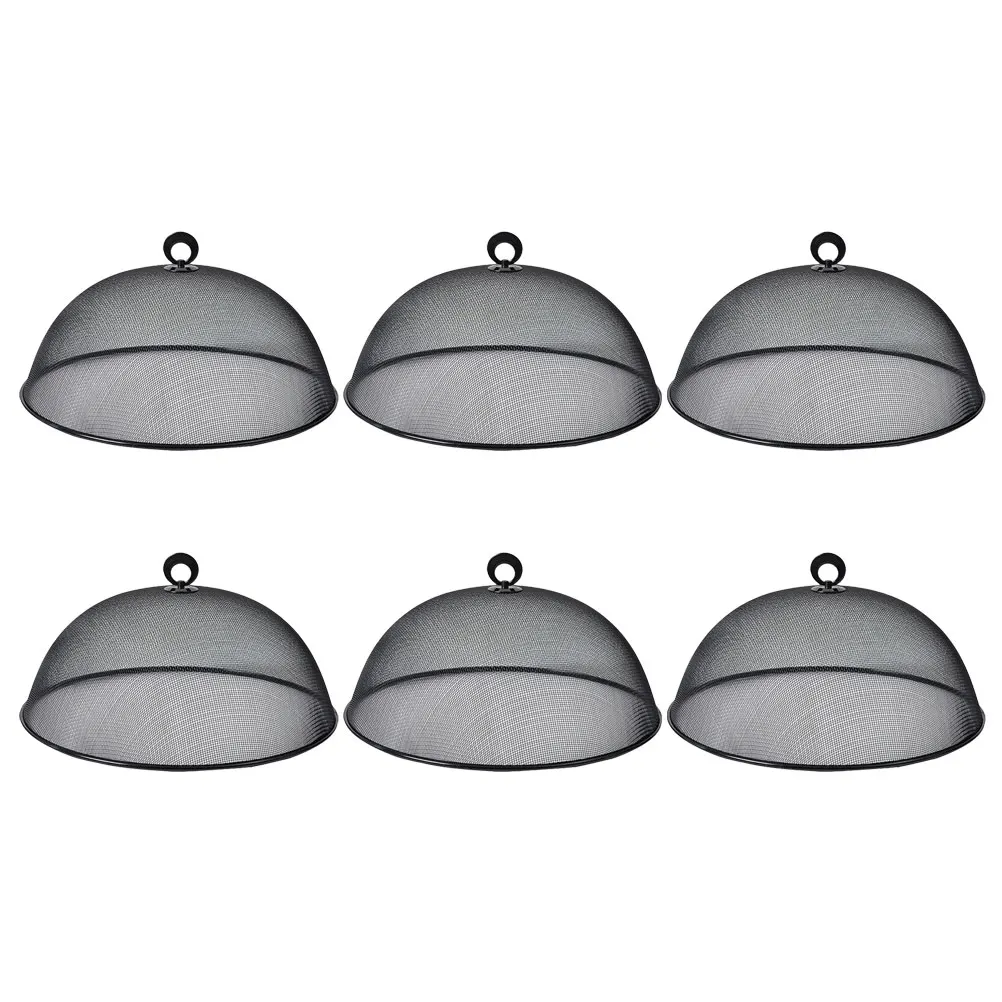 6pcs Black Iron Meal Cover Food Dome Mesh 28cm Plates Tent Protector Outdoor Picnic Kitchen Restaurant Food Covers
6pcs Black Iron Meal Cover Food Dome Mesh 28cm Plates Tent Protector Outdoor Picnic Kitchen Restaurant Food Covers