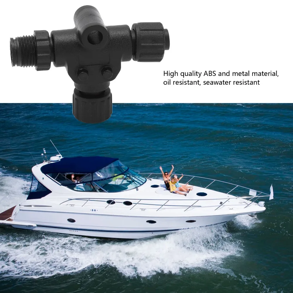 5Pin for NMEA 2000 T Connector IP67 Waterproof M12 Thread Connection Adapter Quick Installation for Garmin Networks
5Pin for NMEA 2000 T Connector IP67 Waterproof M12 Thread Connection Adapter Quick Installation for Garmin Networks