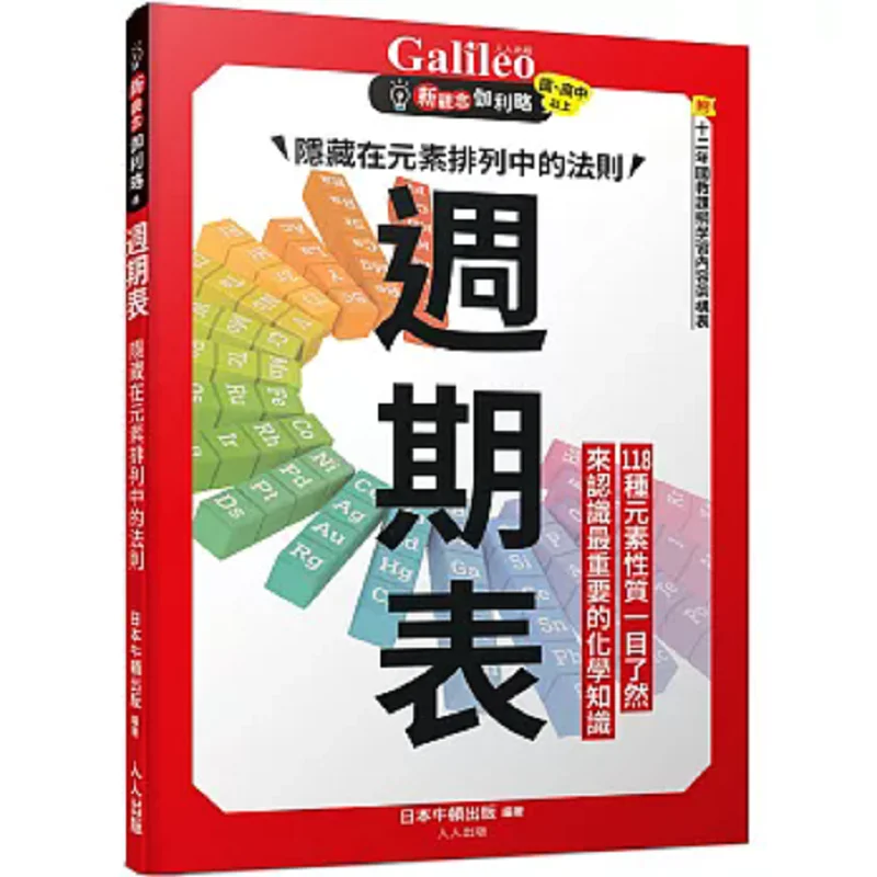 Периодическая таблица, новые концепции, скрытые в композиции элементов Galileo 8, пресс Ньютона, японское издательство Renren 9789864613953
Периодическая таблица, новые концепции, скрытые в композиции элементов Galileo 8, пресс Ньютона, японское издательство Renren 9789864613953