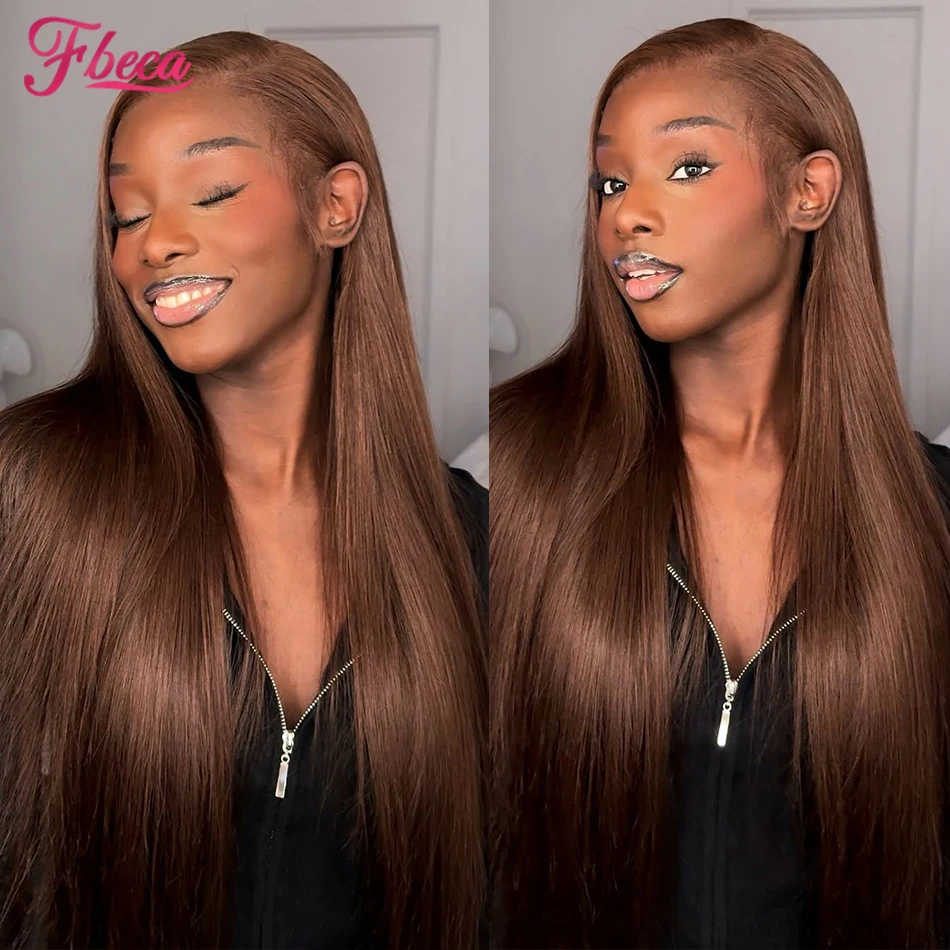 Chocolate Brown Human Hair Wigs Straight 13x4 Lace Front Wigs 13x6 Brazilian Remy Hair Pre-plucked Lace Frontal Wigs Human Hair
Chocolate Brown Human Hair Wigs Straight 13x4 Lace Front Wigs 13x6 Brazilian Remy Hair Pre-plucked Lace Frontal Wigs Human Hair