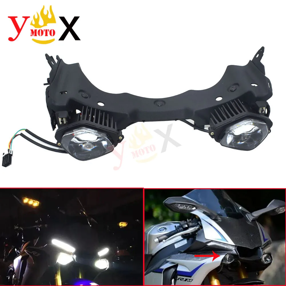 YZF R1 15-16 Motorcycle Front LED Headlight Headlamp Head Light Lamp Assembly For Yamaha YZF-R1 R1 2015-2016
YZF R1 15-16 Motorcycle Front LED Headlight Headlamp Head Light Lamp Assembly For Yamaha YZF-R1 R1 2015-2016