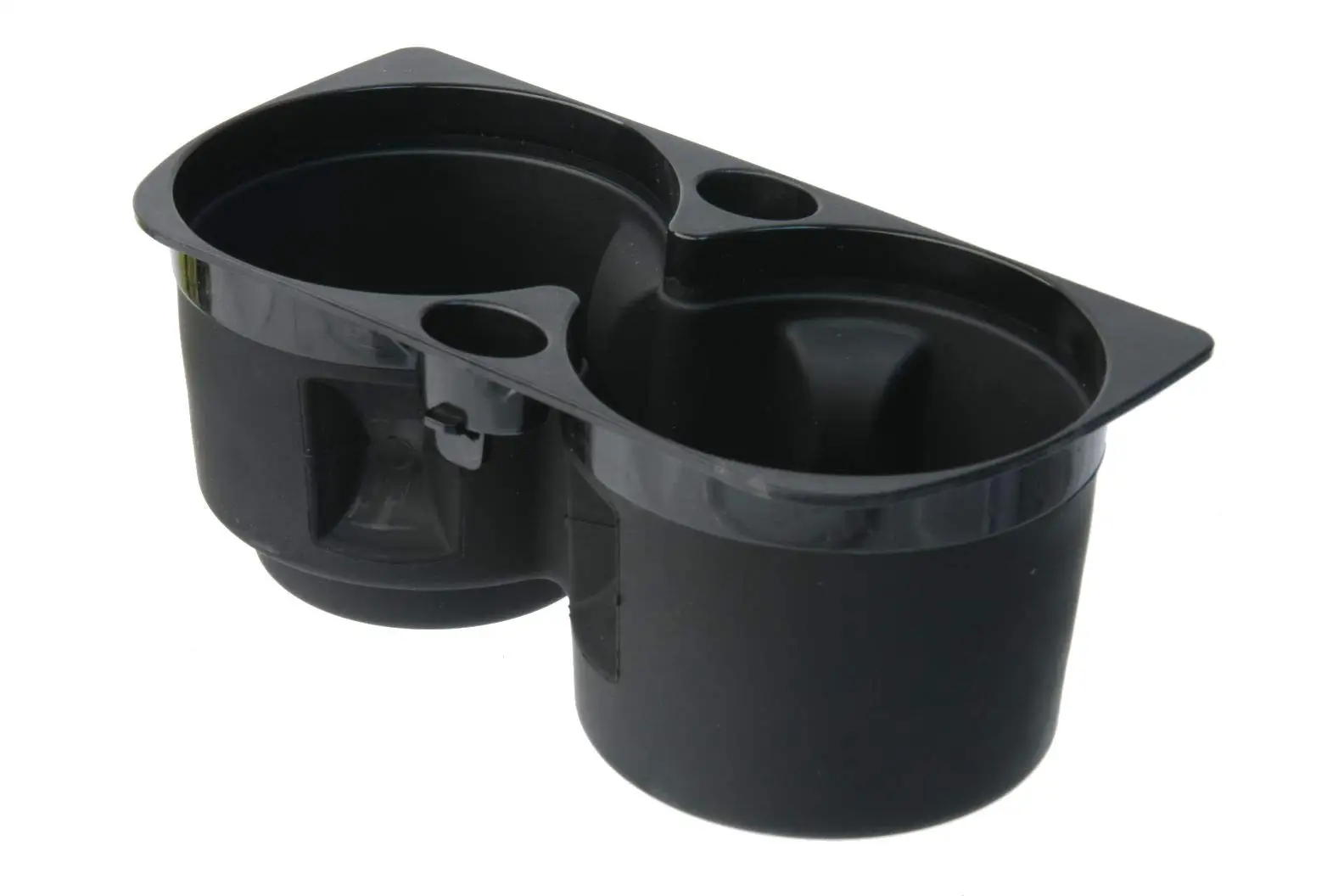 Dual Compartment Cup Holder Insert For Vehicle Console
Dual Compartment Cup Holder Insert For Vehicle Console