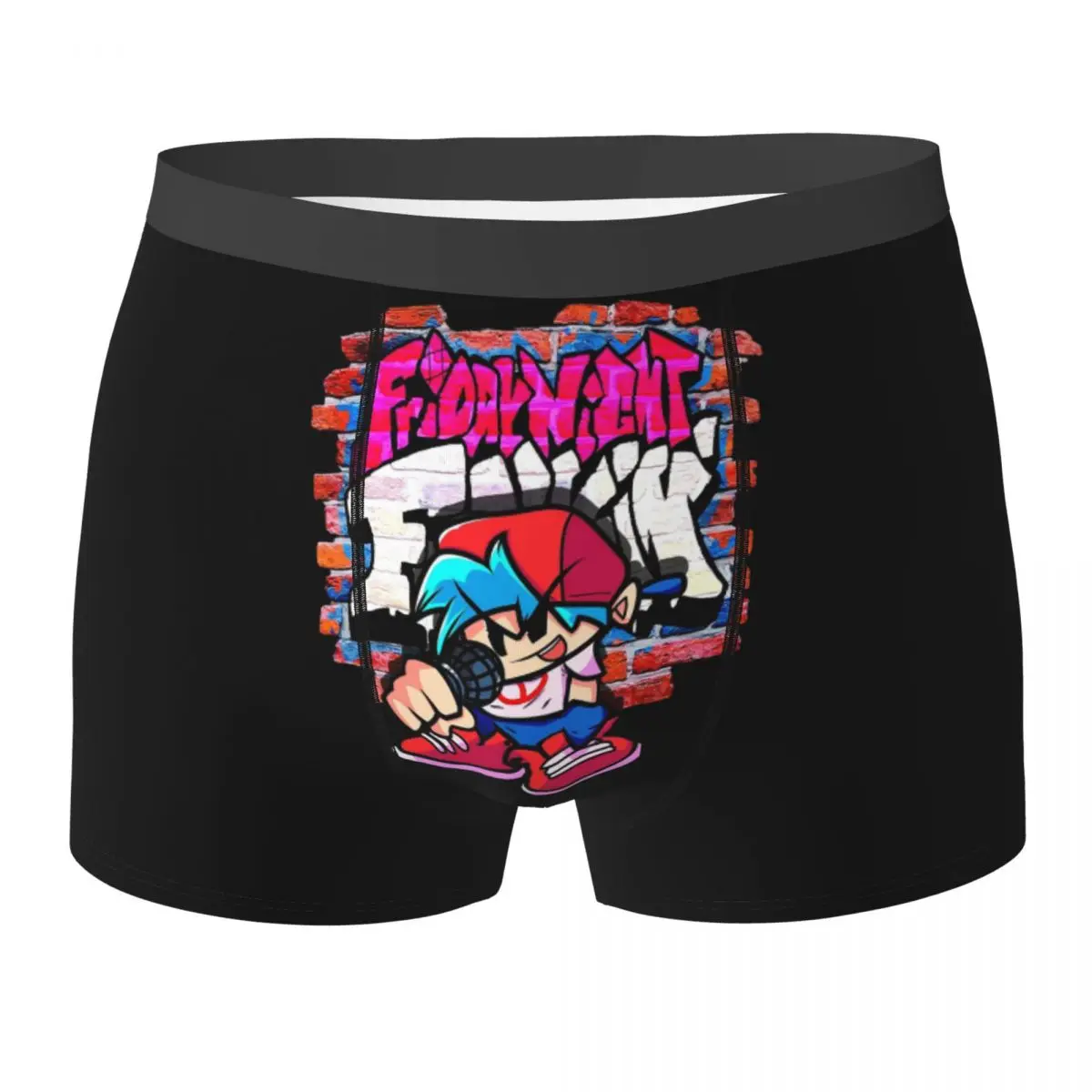 Boxer Underpants Shorts BoyFriend FNF. Brick Wall Panties Men Comfortable Underwear for Homme Man Boyfriend Gift
Boxer Underpants Shorts BoyFriend FNF. Brick Wall Panties Men Comfortable Underwear for Homme Man Boyfriend Gift