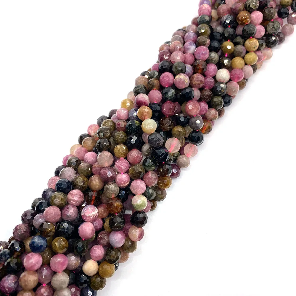 Natural Stone Tourmaline Faceted Beads 6mm Color Charm Fashion Jewelry DIY Necklace Earrings Bracelet Boutique Accessories
Natural Stone Tourmaline Faceted Beads 6mm Color Charm Fashion Jewelry DIY Necklace Earrings Bracelet Boutique Accessories