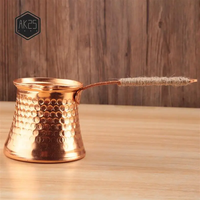 AK25-Turkish Coffee Pot Coffee Maker Moka Pot 3 Person 200 ML Copper Handmade High Quality Decorative Gift Accessory
AK25-Turkish Coffee Pot Coffee Maker Moka Pot 3 Person 200 ML Copper Handmade High Quality Decorative Gift Accessory