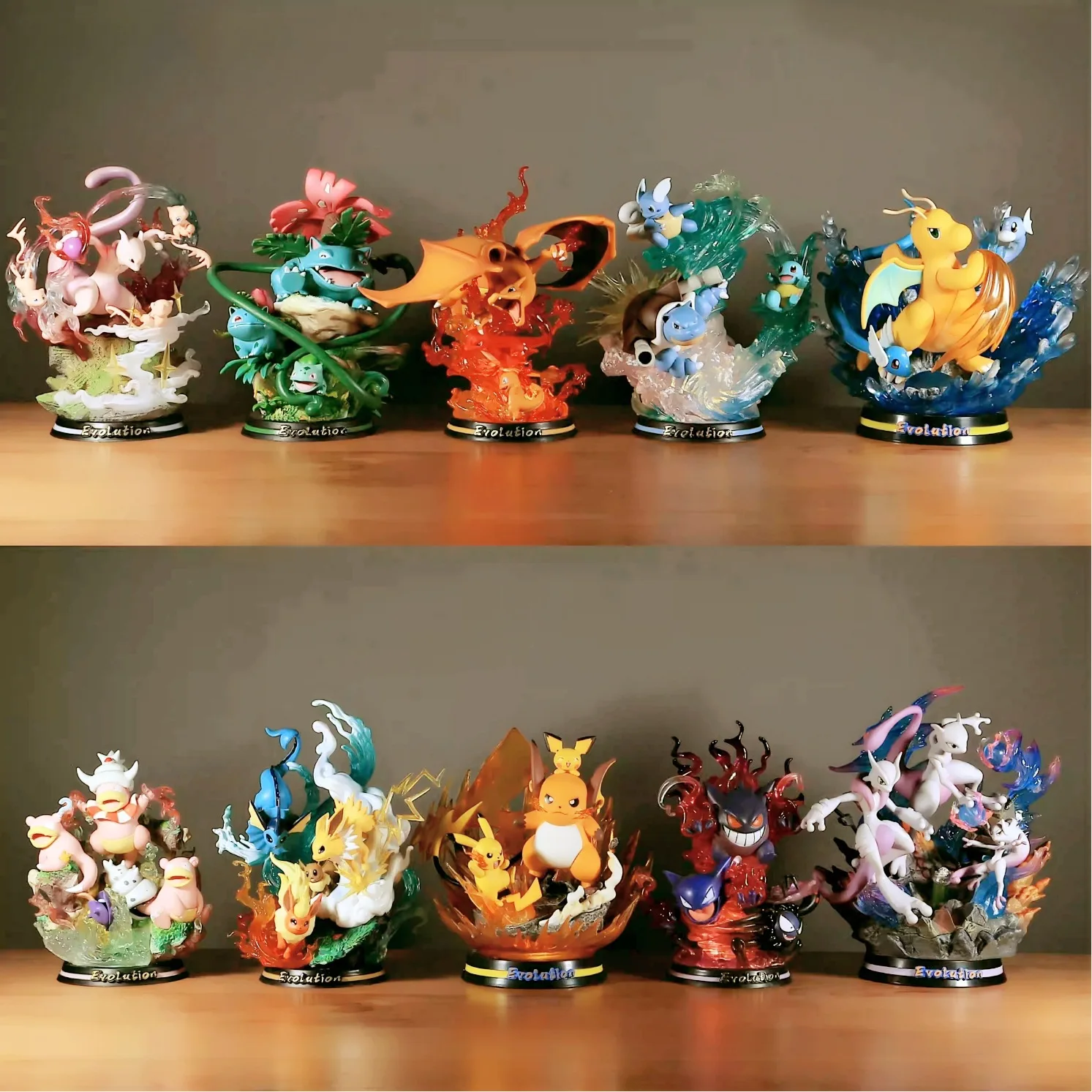 Animation Bao Ke Meng GK animation Pikachu luminous doll hand-made model Super Dream Gengar fire-breathing dragon ornaments
Animation Bao Ke Meng GK animation Pikachu luminous doll hand-made model Super Dream Gengar fire-breathing dragon ornaments