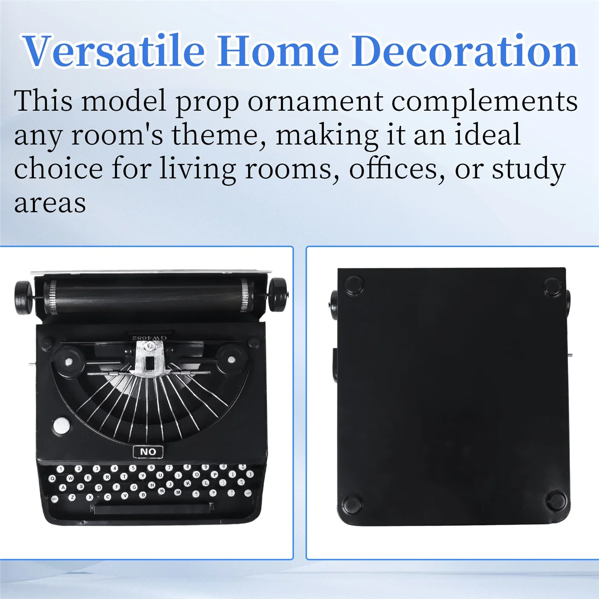 【Livraison-Rapide!】{Retro Typewriter Old-Fashioned Typewriter Home Decoration Model Props Ornaments Best Gift for Kids Children
【Livraison-Rapide!】{Retro Typewriter Old-Fashioned Typewriter Home Decoration Model Props Ornaments Best Gift for Kids Children