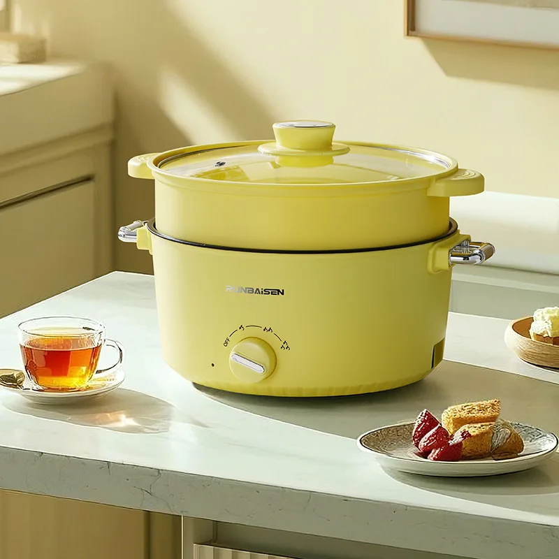 Multifunctional Non-stick Electric Pot Easy Clean Household Dormitory All In One Electric Hot Pot Frying Cooking Pan Cookers
Multifunctional Non-stick Electric Pot Easy Clean Household Dormitory All In One Electric Hot Pot Frying Cooking Pan Cookers