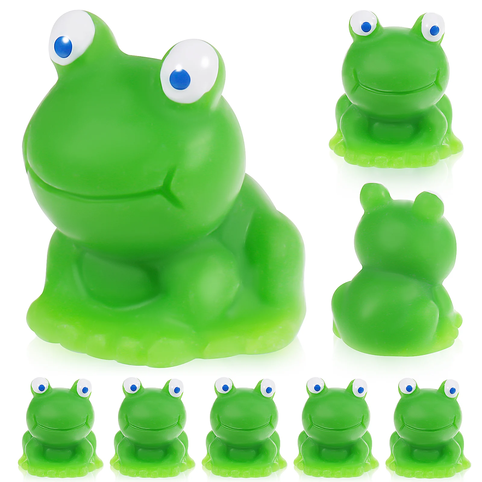 20 pcs Resin Lifelike Figurines Smooth Frogs Statues Garden Decor Room Frog Statue Educational Toys Teaching Props
20 pcs Resin Lifelike Figurines Smooth Frogs Statues Garden Decor Room Frog Statue Educational Toys Teaching Props