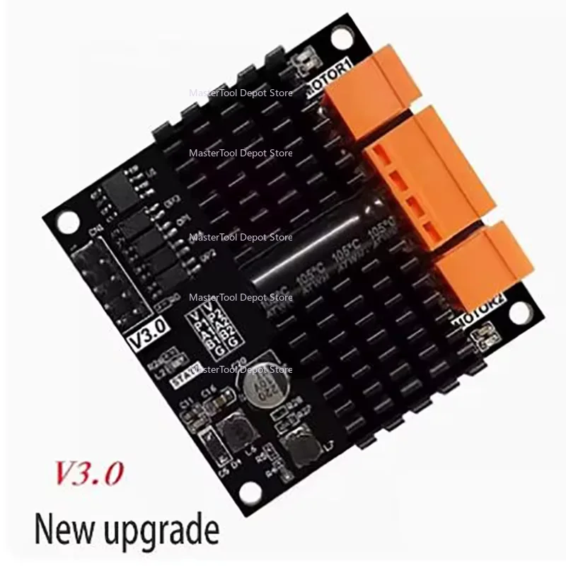 12V24V 12A плата модуля привода двойного двигателя постоянного тока, H-мост второй L298N BTS7960 10A
12V24V 12A плата модуля привода двойного двигателя постоянного тока, H-мост второй L298N BTS7960 10A