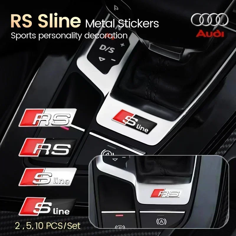 3D Aluminum SLINE RS Badge Car Steering Wheel Sticker Auto Emblem Decoration Accessories for Audi A4 A3 A5 A6 A7 A8 Q3 Q5 Q7 Q8
3D Aluminum SLINE RS Badge Car Steering Wheel Sticker Auto Emblem Decoration Accessories for Audi A4 A3 A5 A6 A7 A8 Q3 Q5 Q7 Q8
