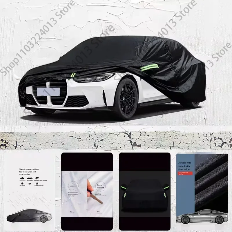 For BMW M4 Car cover Exterior Car Cover Black Outdoor Protection Full Car Covers Waterproof Sunshade Anti UV Snow Cover
For BMW M4 Car cover Exterior Car Cover Black Outdoor Protection Full Car Covers Waterproof Sunshade Anti UV Snow Cover
