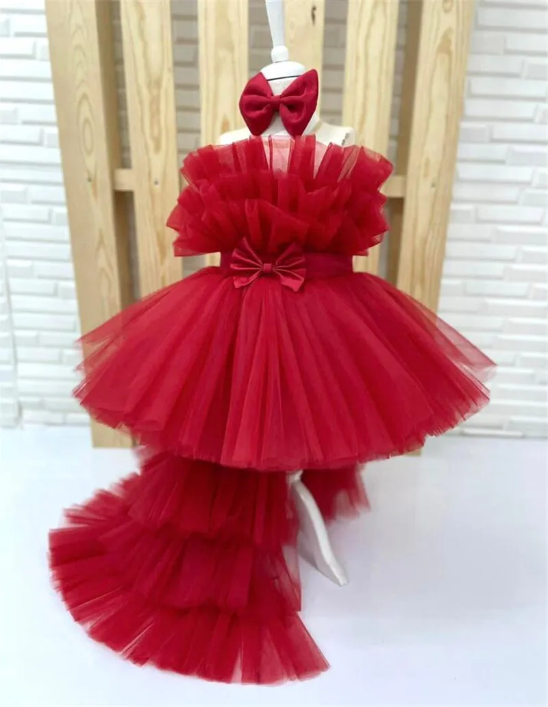 Puffy High-Low Flower Girl Dress Princess Flower Wedding Gown Layers Tulle Baby Girl Birthday Gown First Communion Dress
Puffy High-Low Flower Girl Dress Princess Flower Wedding Gown Layers Tulle Baby Girl Birthday Gown First Communion Dress