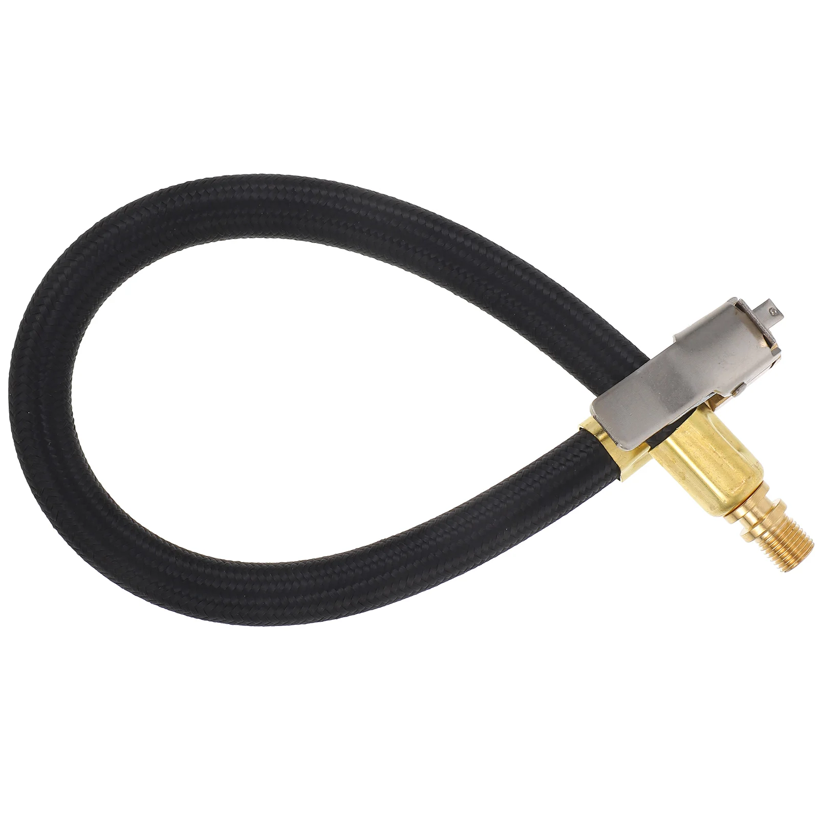 Air Pump Extension Clamp Tool Tire Inflator Extension Hose Black Steel Quick Connect Stable Longlasting For Tires
Air Pump Extension Clamp Tool Tire Inflator Extension Hose Black Steel Quick Connect Stable Longlasting For Tires